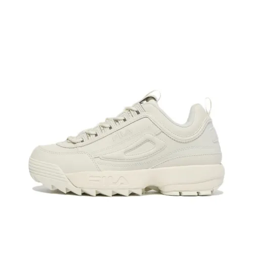 FILA Disruptor 2 1998 Низкий Топ Повседневная Обувь Унисекс Бежевый Серый Корейский Стиль