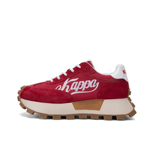 KAPPA Противоскользящая устойчивая к истиранию низкий топ повседневная обувь женская коричневый бежевый белый