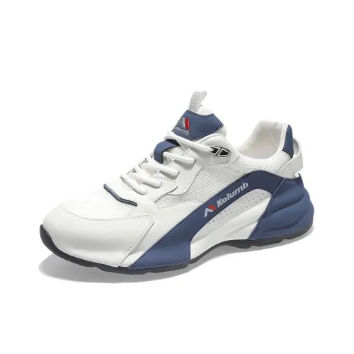 KOLUMB Юбка Resistant и Дышащая Низкий Топ Кэжуал Мужская Белая и Синяя