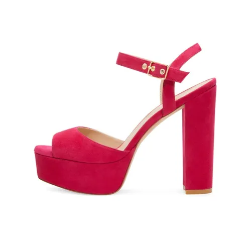 Stuart Weitzman SW Ryder One Ремень Сандалии Женские Красные