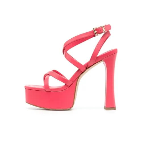 MICHAEL KORS Paola One Ремешок Сандалии 13,5 см Женские Кораллово-Розовый