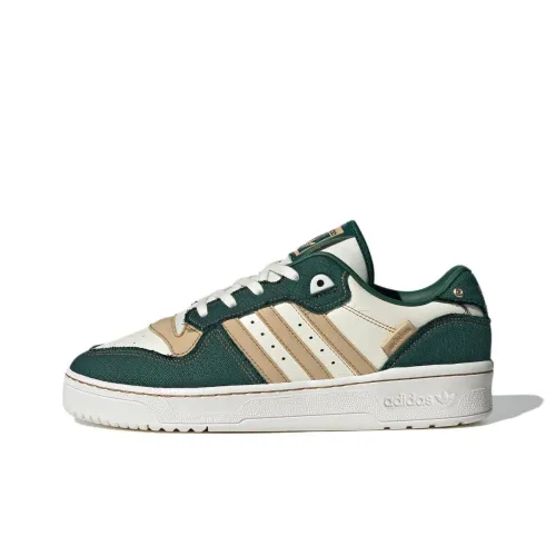 Adidas Originals Rivalry Slip Resistant Abrasion Resistant Низкий Топ Casual Унисекс Зеленый