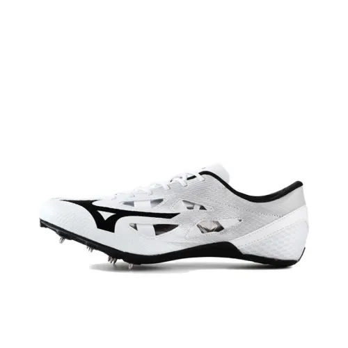 Mizuno Юбка Резистентная и Дышащая Низкий Топ Беговые кроссовки Унисекс Белый Черный