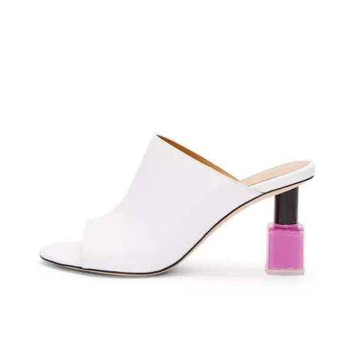 LOEWE Слипоны Женские Розовые Белые