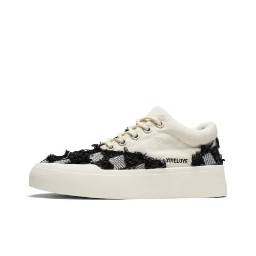 YIVELOVE Canvas Shoes MID Top Men's