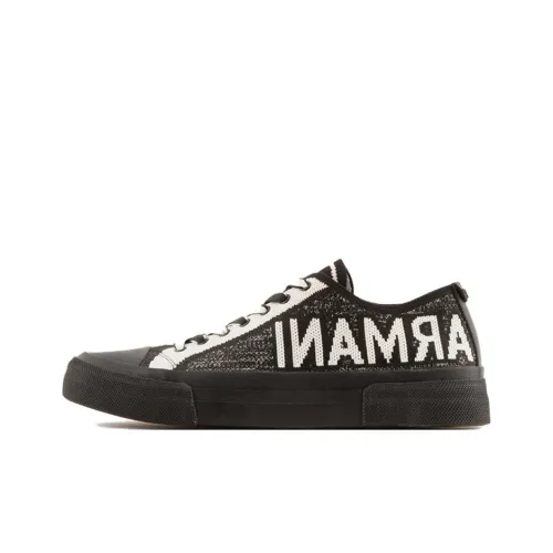 EMPORIO ARMANI Low-Top Canvas Shoes Men's