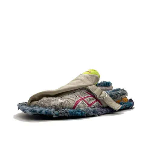 Asics Домашние тапочки Серый Синий Мужской