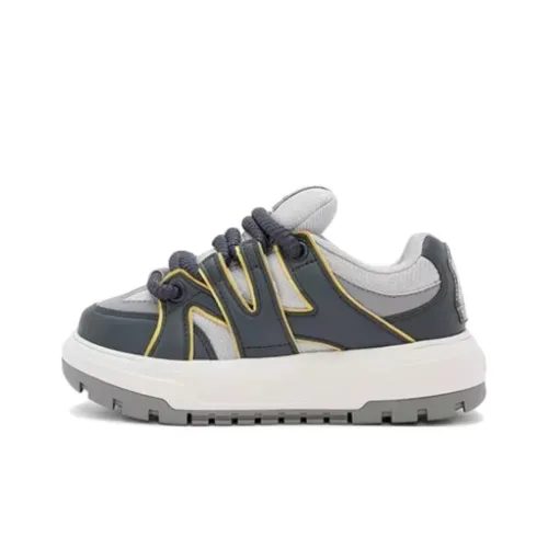 MLB New York Yankees Противоскользящий устойчивый к истиранию низкий топ повседневная обувь унисекс серый