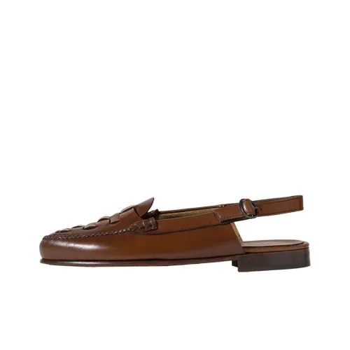 Hereu Лоферы 1,5 см Женские Коричневые