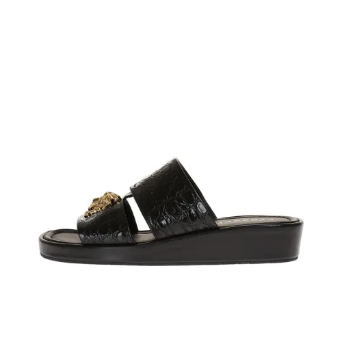 VERSACE Стильные сандалии мужские черные