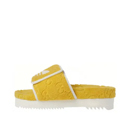 Adidas Originals x GUCCI Стильные Сандалии Женские Желтые