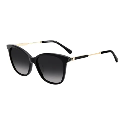 Kate Spade Пластик Металл OVAL SUNGLASSES Женские Черный