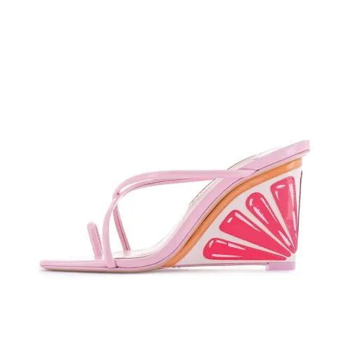 SOPHIA WEBSTER Шлепанцы 9 см Женские Розовые