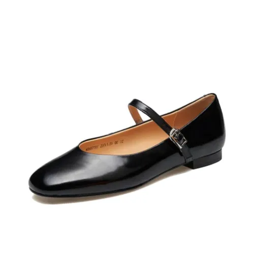 MARINO FABIANI Mary Jane Shoes Black Women's