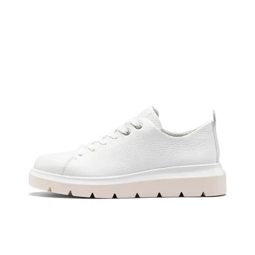 Ecco Женские повседневные туфли Low Top Белые Женские