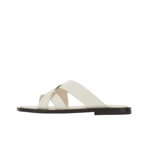 Ferragamo Слипоны Мужские Белые