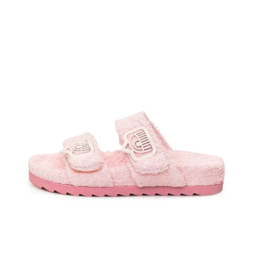 CHIARA FERRAGNI Мода Тапочки Женские Розовые