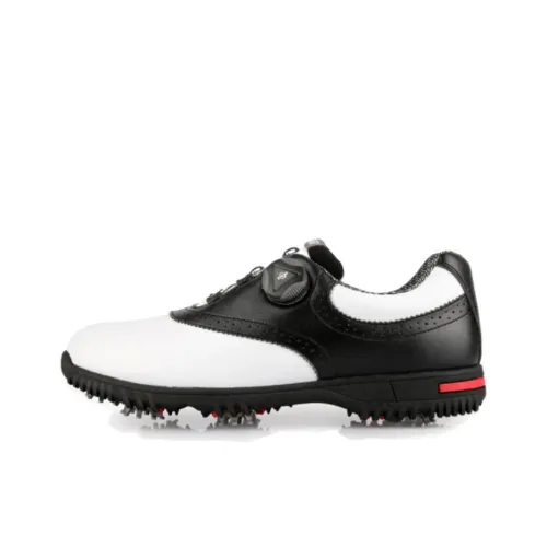 PGM Golf Shoes Низкий Топ Белый Черный Мужской