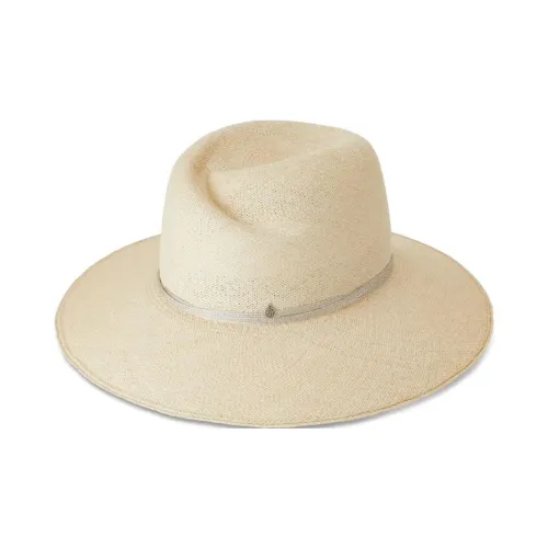 Maison Michel Солома Шапки и Кепки Женские Бежевые