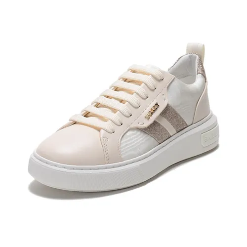 BALLY Низкий Топ Стильный Скейтбординг Женские Розовый Белый