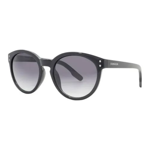 CALVIN KLEIN Пластик OVAL SUNGLASSES Женские Черный