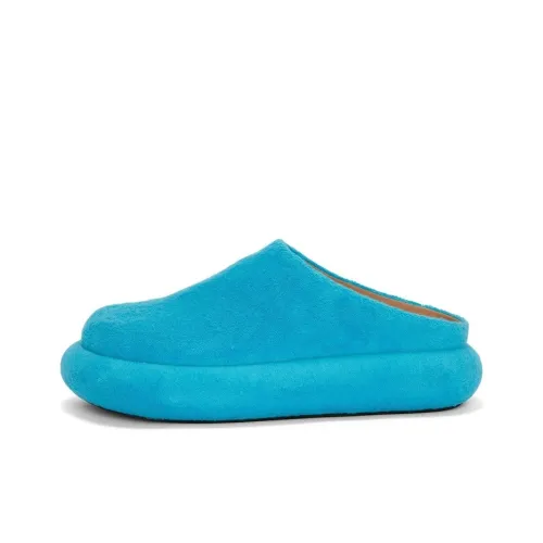 JW Anderson Резиновая подошва Домашние тапочки Женские Синие