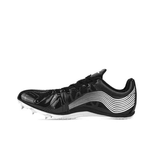 LiNing Shock Absorbers Slip-Resistant Abrasion-Resistant Low-Top Беговые кроссовки Унисекс Черный