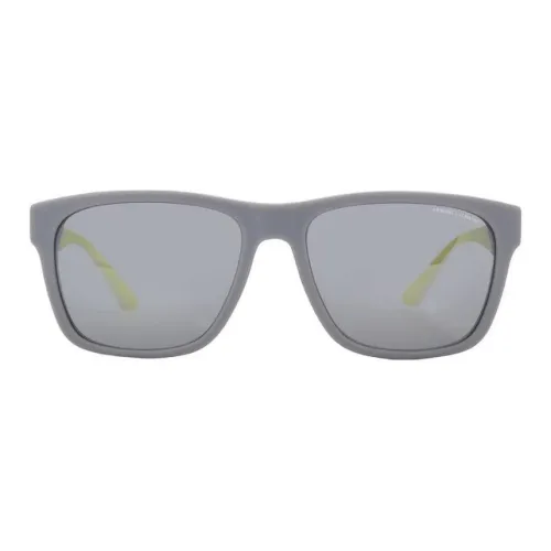 ARMANI EXCHANGEAE Ацетат Вакуумная Формовка Квадратные Солнцезащитные Очки Мужские Серые