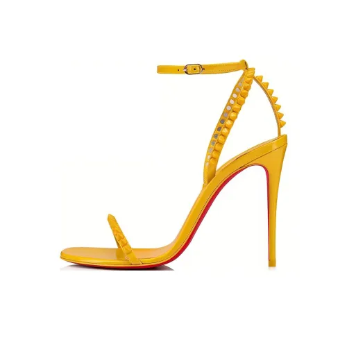 CL one Ремень Сандалии Женские Желтые