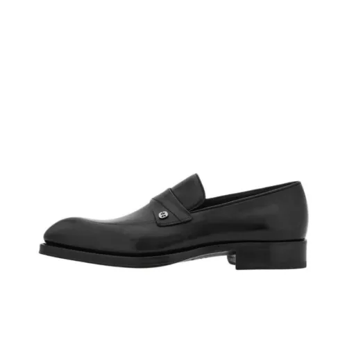 FERRAGAMO Tramezza Лоферы Мужские Черные