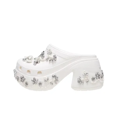 SIMONE ROCHA x Crocs Сабо Унисекс Белый