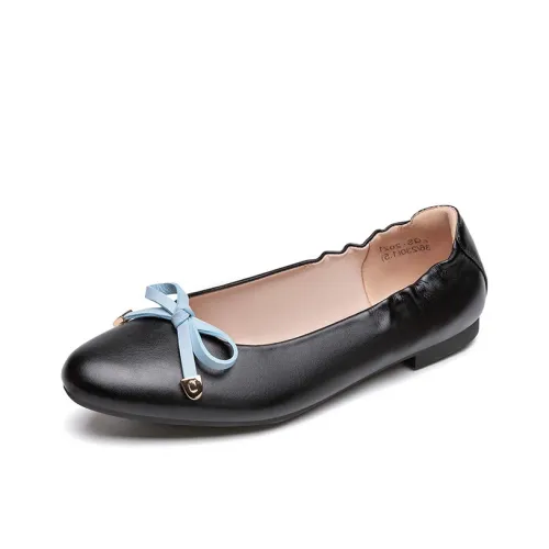QUICHESHOES Женские повседневные туфли, черные, женские