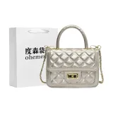 Серебряная сумка для покупок