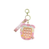Аутентичный Little Wealth Squeeze Toy Подвеска - Розовая Сосна Свинка