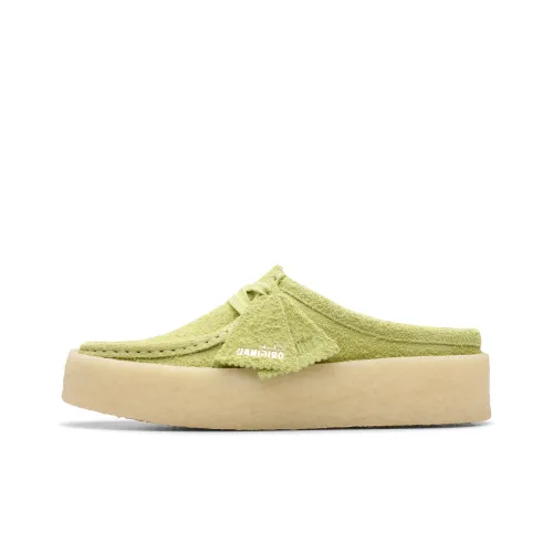 Clarks Домашние тапочки с резиновым покрытием женские зеленые