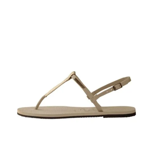 Havaianas One Ремень Сандалии Песочный Серый Женские