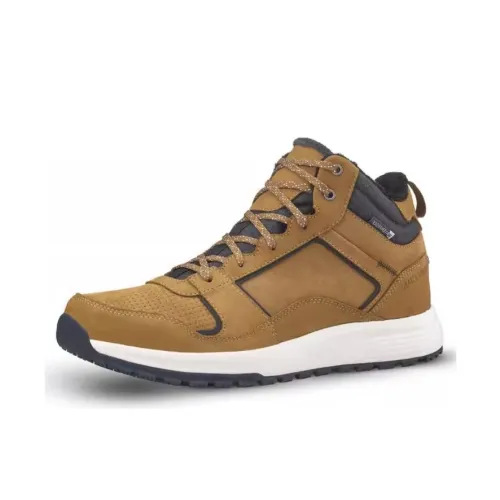 DECATHLON Альпинистские и туристические ботинки MID Топ Светло-янтарный Мужской