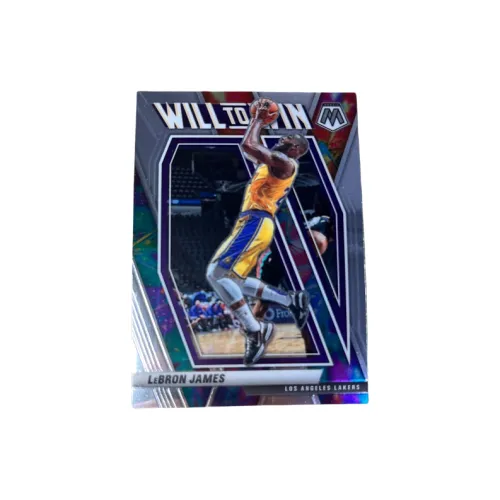 PANINI LeBron James 2020-2021 Season Lakers Mosaic Will To WIN Card Morant Star Card Спортивные карты 1 шт