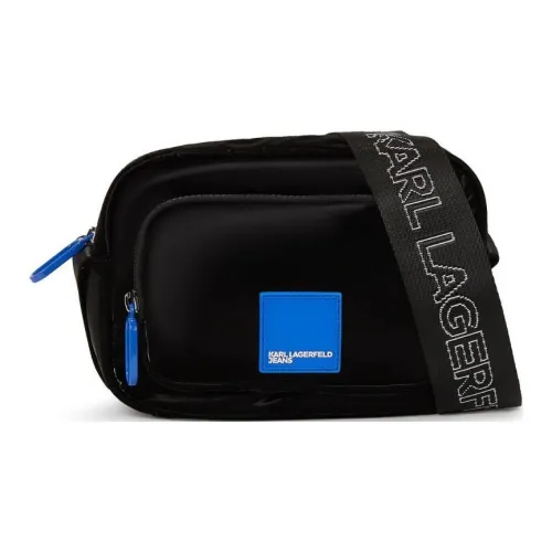 KARL LAGERFELD Полиэстер Сумка через плечо Мужская Черная