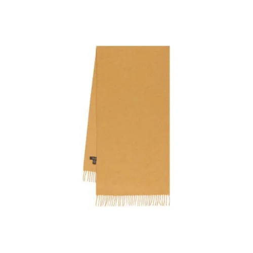 Loro Piana Кашемир Вязаные Шарфы Мужской Желтый