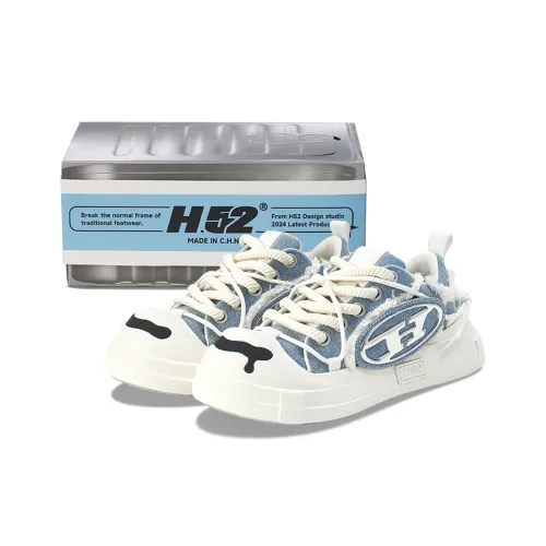 H 52 Противоскользящие устойчивые к истиранию низкие топовые скейтбордические кеды унисекс джинсовый синий