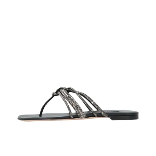 Casadei Тихий Шлепанцы Женские Черный