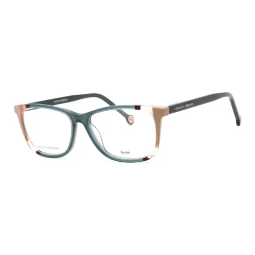 CarolinaHerrera Пластик Прямоугольные Оправы для очков Женские Синий Коричневый