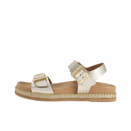 Kurt Geiger London Sun Down One Strap Sandals Women's Gold