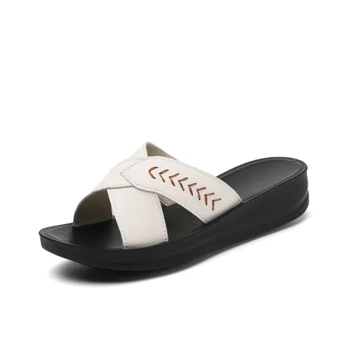 Reivanti Slip-resistant Слипоны Женские Бежевые