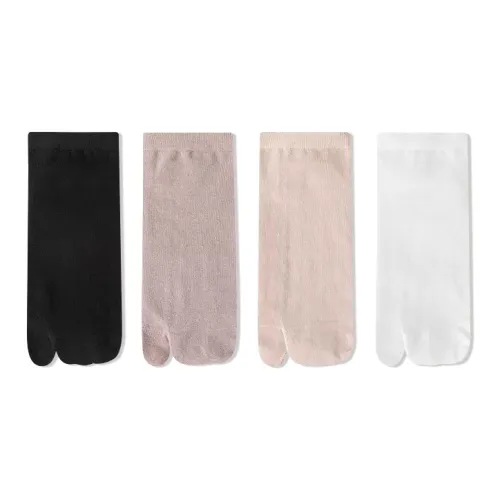 JIAZINI Низкие носки женские упаковка из 4 пар