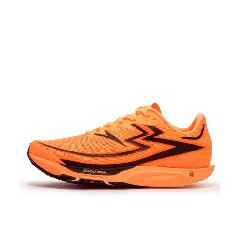 361° Speed Future Беговые кроссовки Низкий топ Флуоресцентный кремовый персиково-красный Унисекс