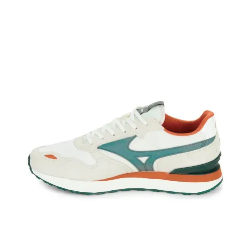 Mizuno RB87 Амортизаторы Устойчивые к износу Противоскользящие Низкий Топ Беговые кроссовки Мужские Экрю