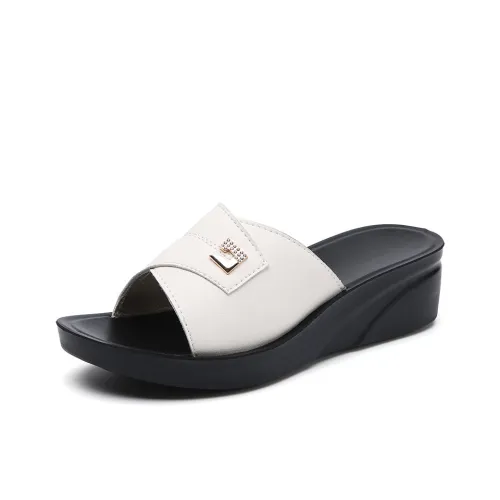 Reivanti Слипоны Женские Бежевые