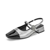 Серебристо-черный